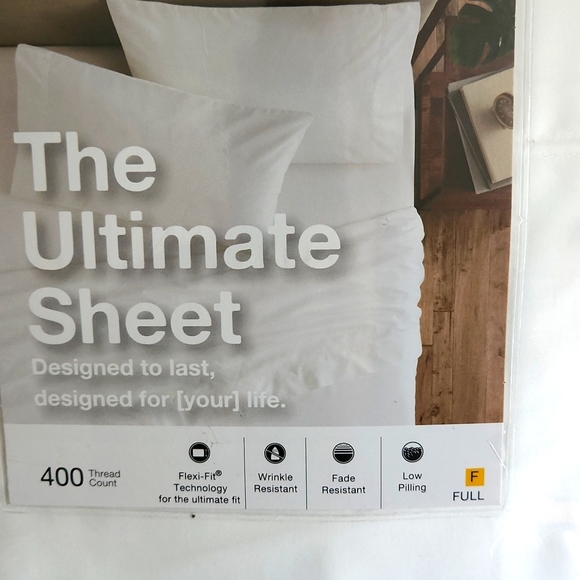 Sonoma Other - Sonoma Full 400 Thread Count, Flex-Fit, Wrinkle and Fade Resistent , Low Piling